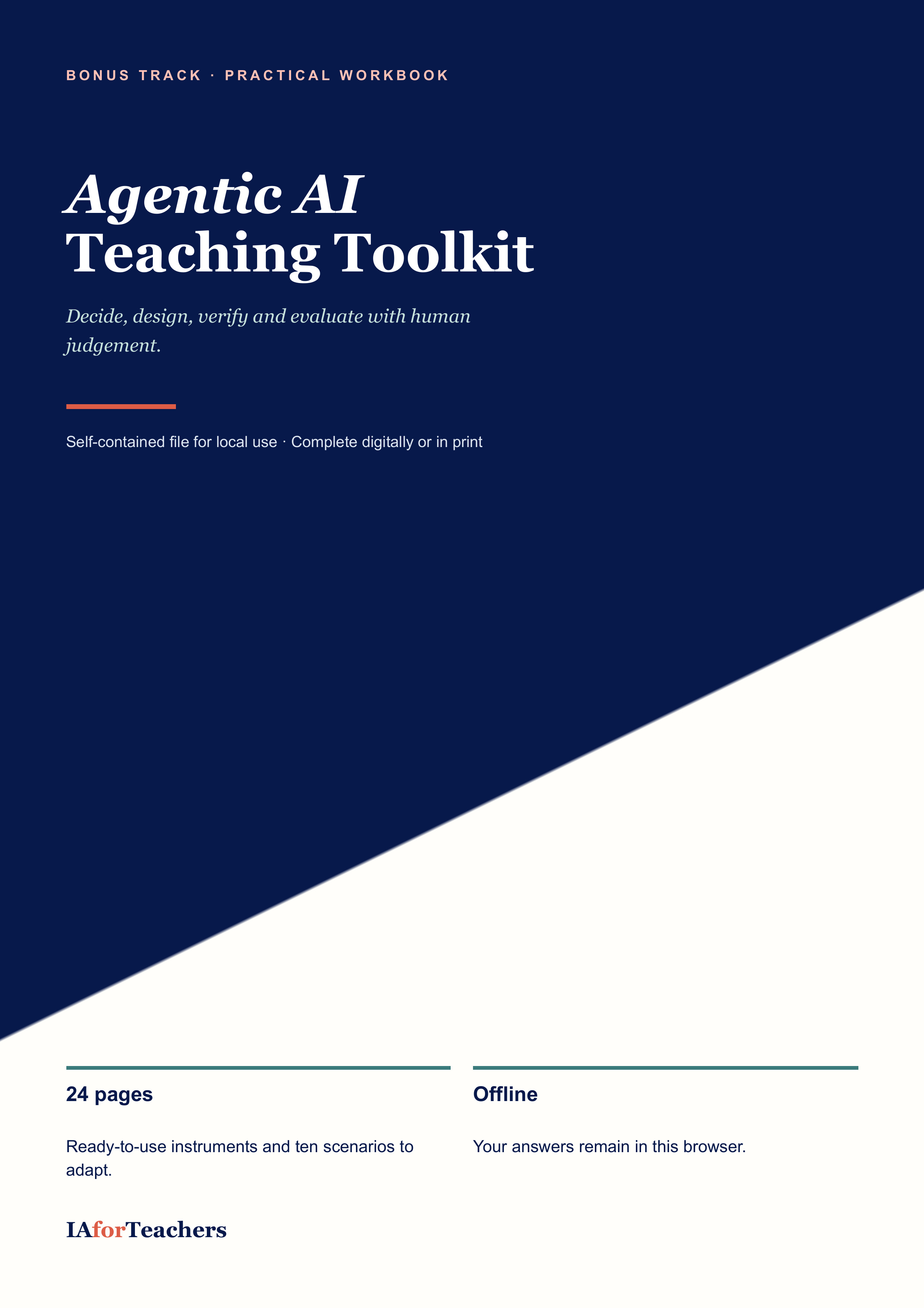 Cover of the Agentic AI Teaching Toolkit